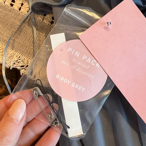 Birdy Grey Jan blue bridesmaid dress size medium, NWT, see photos, discontinued - Picture 6 of 7